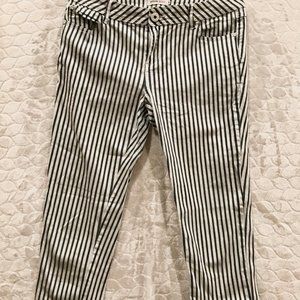 Striped Skinny Jeans